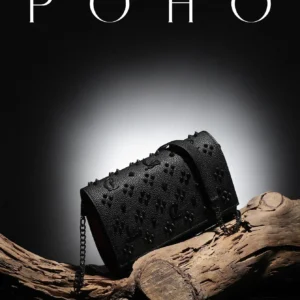 Rivet Luxury Women's Custom Letter Crossbody Bag Chain Square Design Stylish Accessory for gift