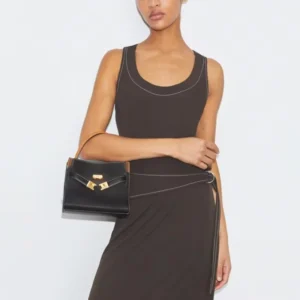 Luxury Designer Handbag Bag for Ladies elegant, Women's Shoulder Bucket Bag, Fashionable Top Handle Bag with Crossbody Strap