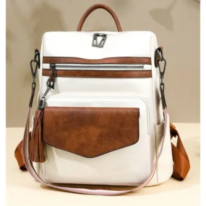 2025 Women's PU Leather Waterproof Anti-Theft Large